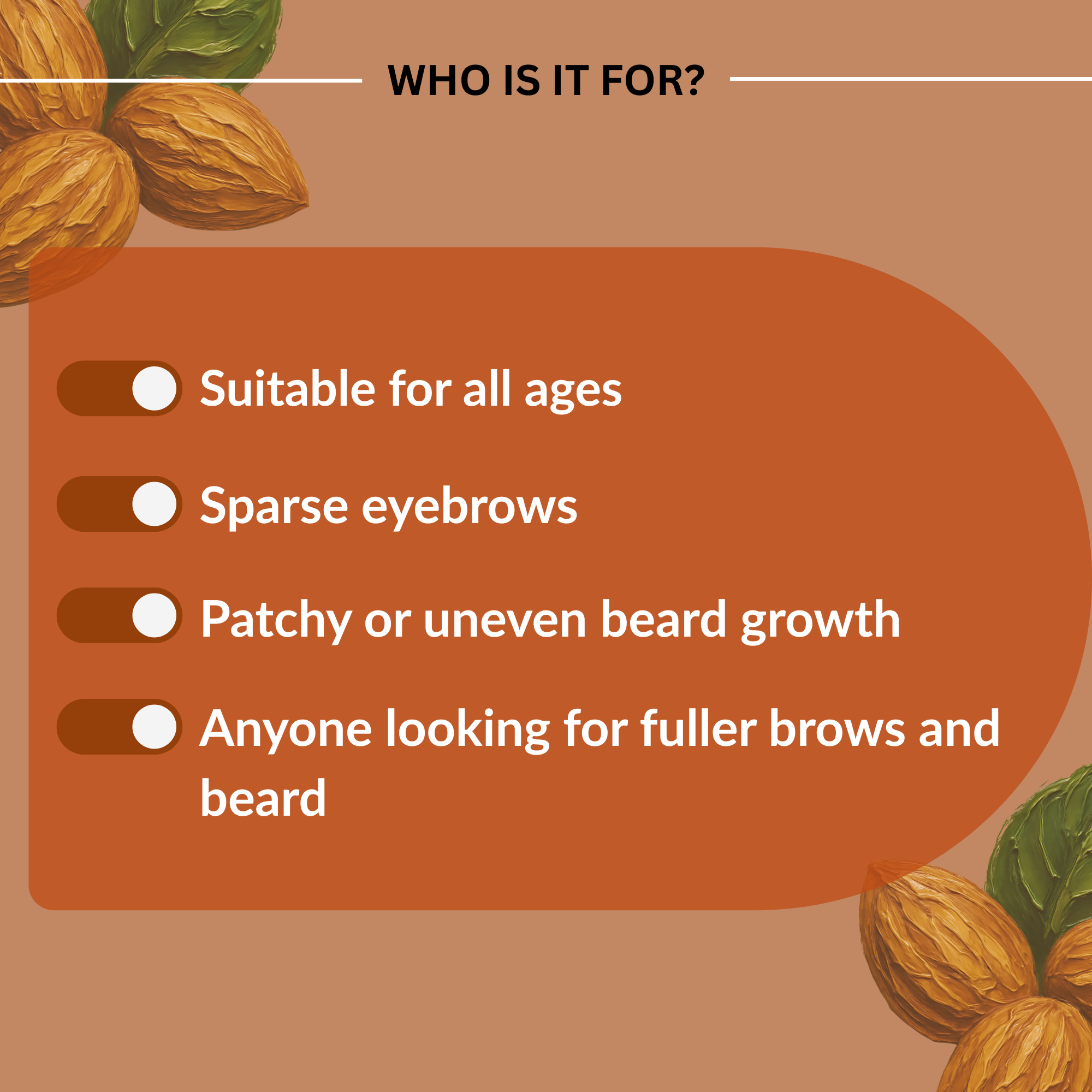 Brows & Beard - Growth Oil