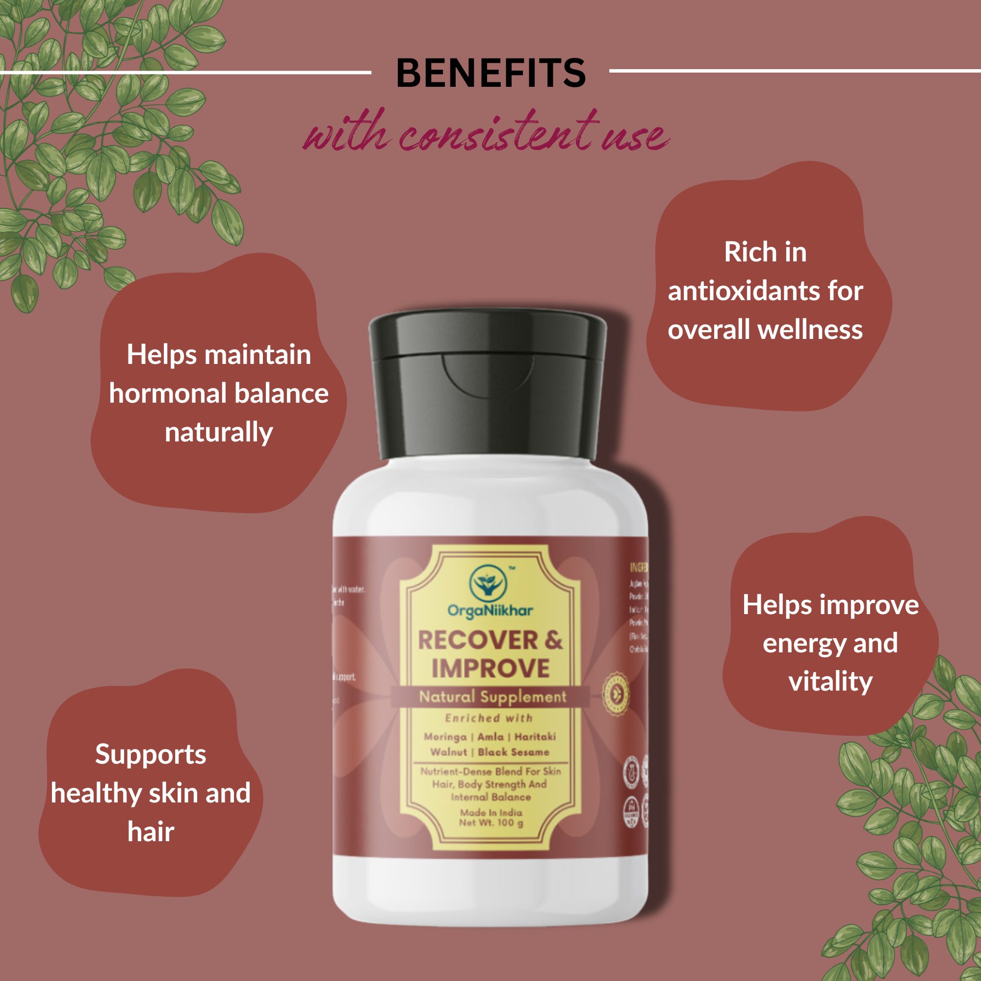 Recover & Improve - Natural Supplement