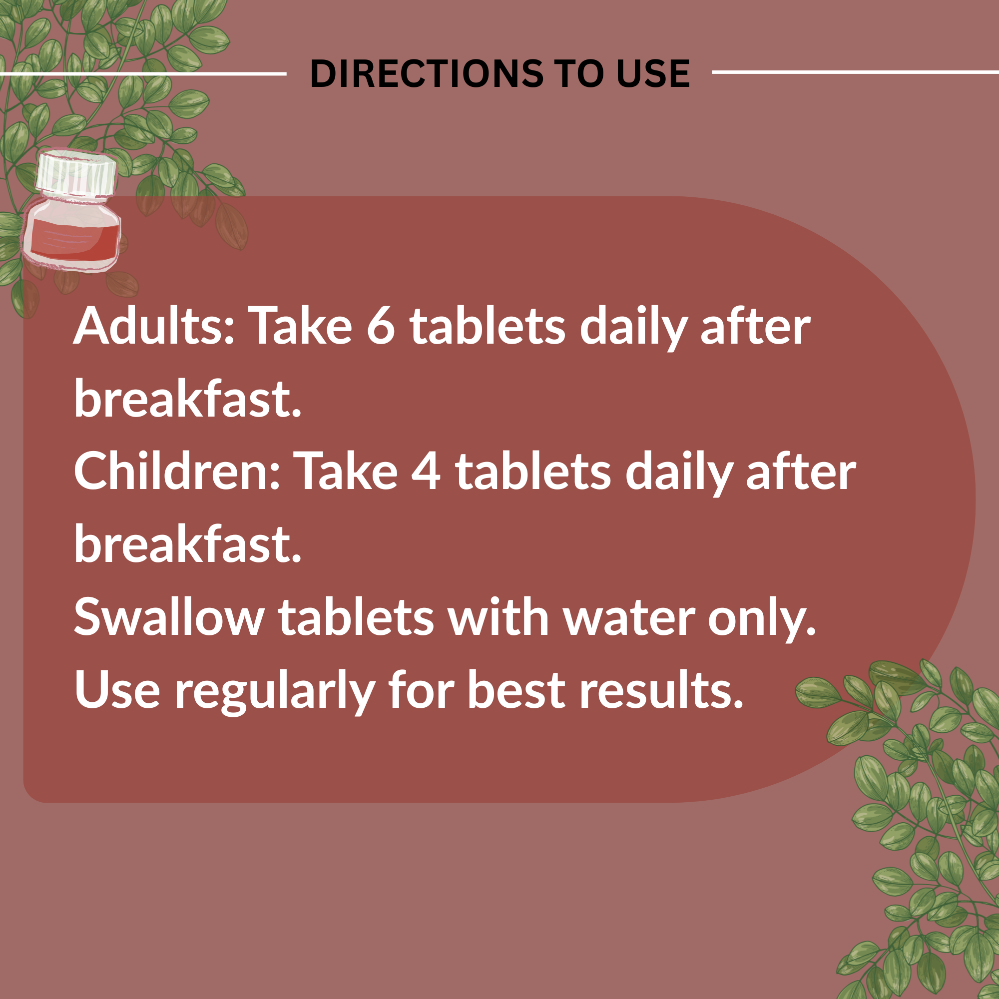 Recover & Improve - Natural Supplement
