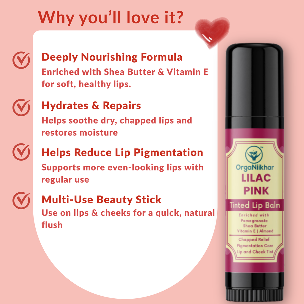 Lilac Pink - Tinted Lip Balm