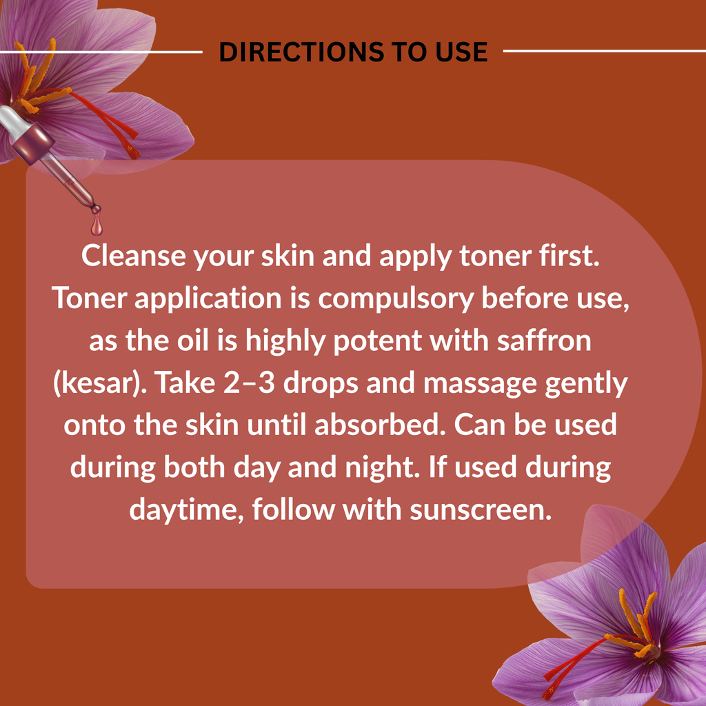 Kumkumadi Oil - Saffron Elixir
