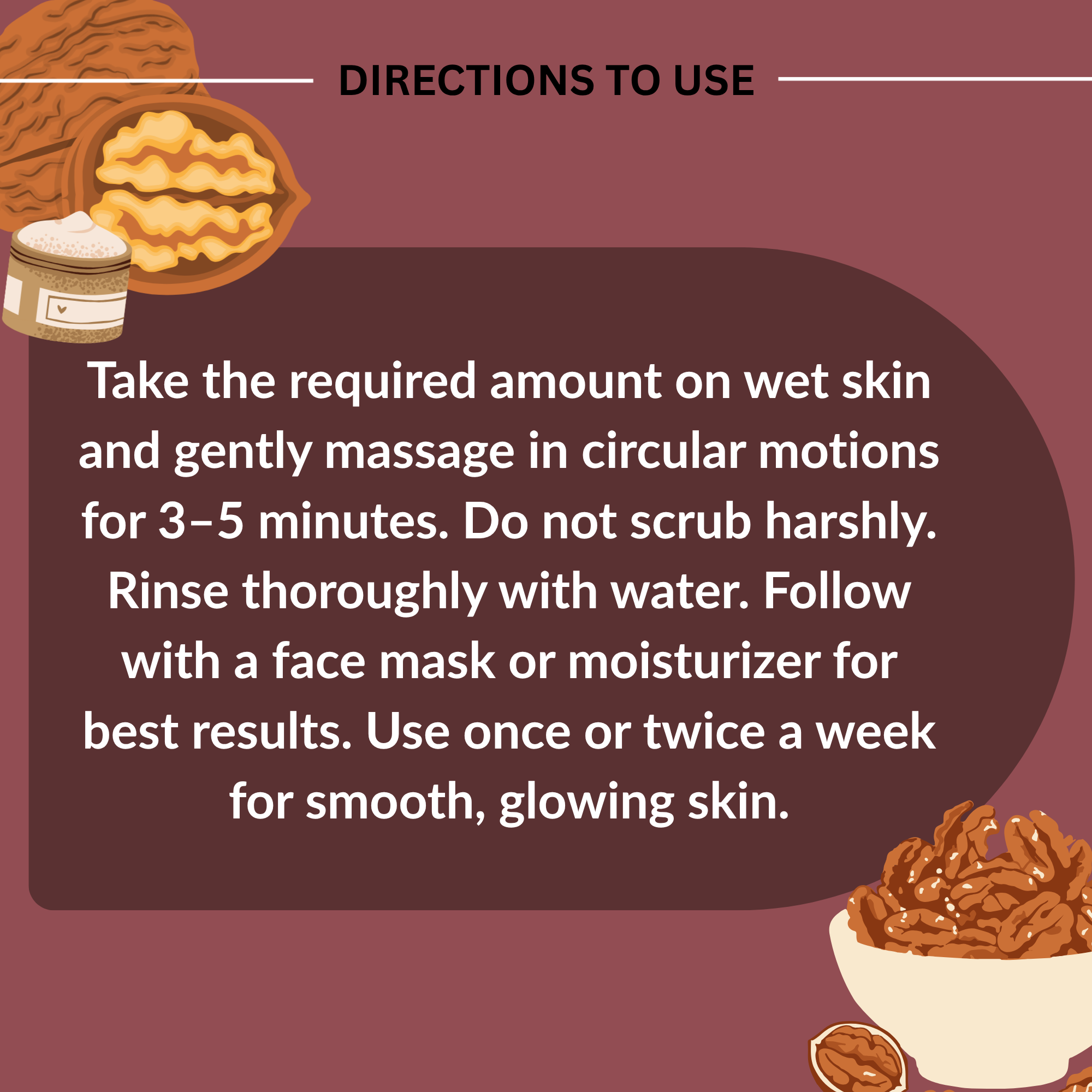 Exfoliate - Dry Fruit Scrub
