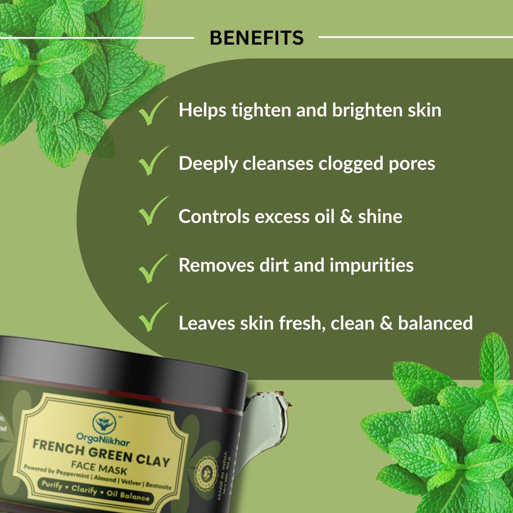 French Green Clay - Face Mask