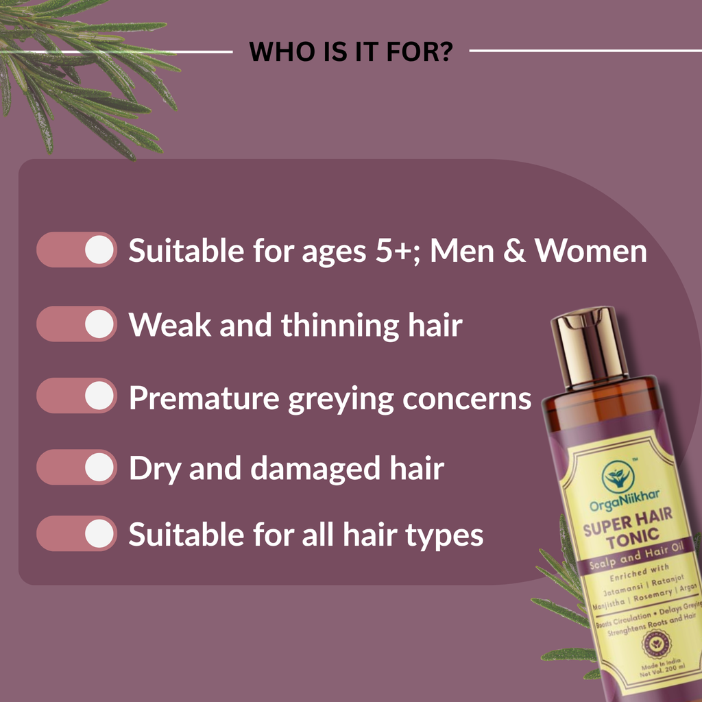 Super Hair Tonic - Scalp and Hair Oil