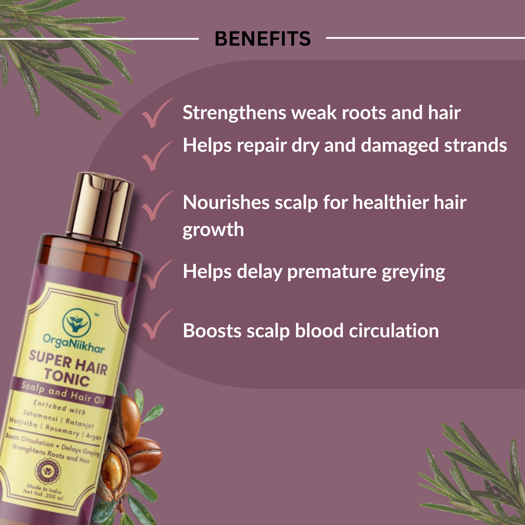 Super Hair Tonic - Scalp and Hair Oil