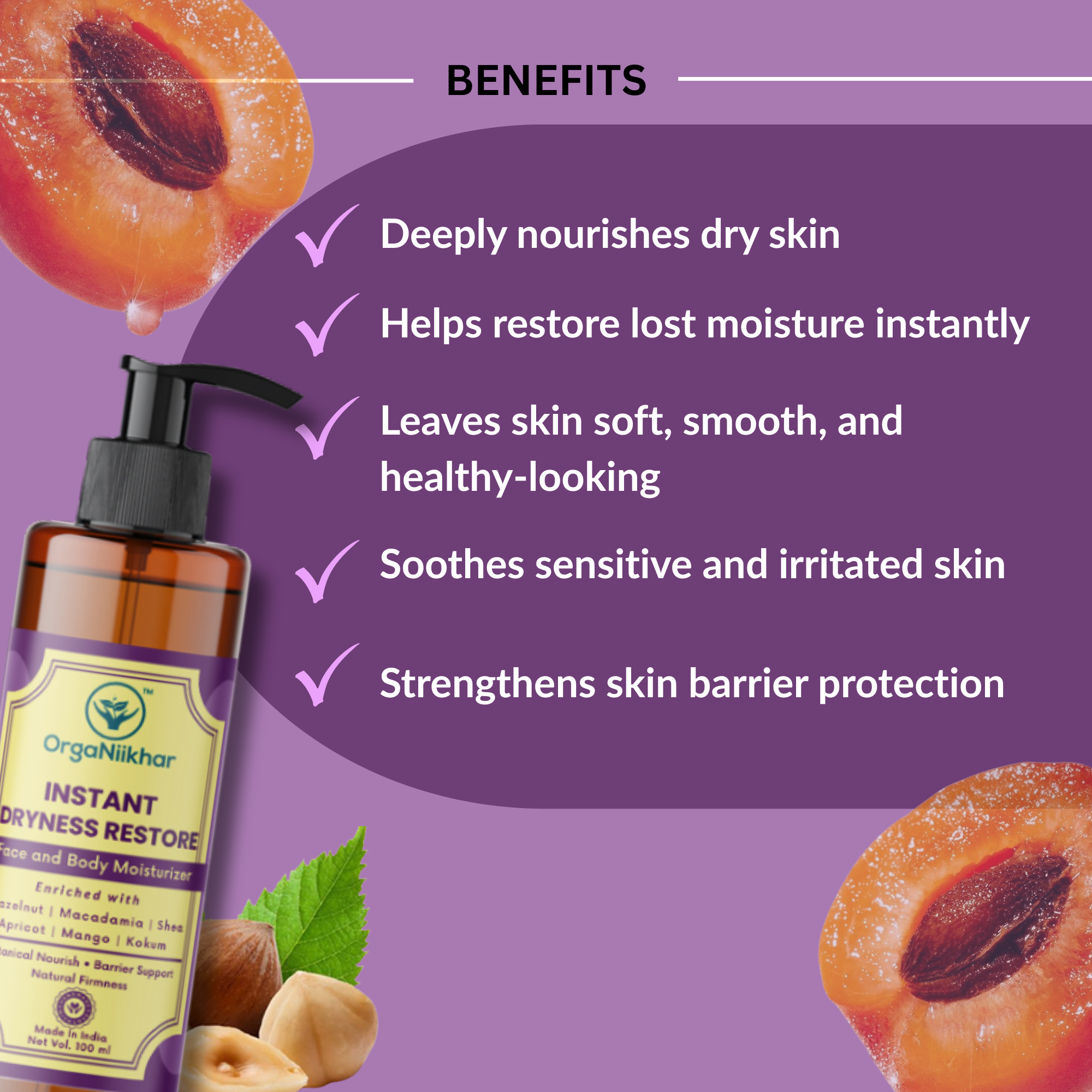 Instant Dryness Restore - Face and Body Moisturizer