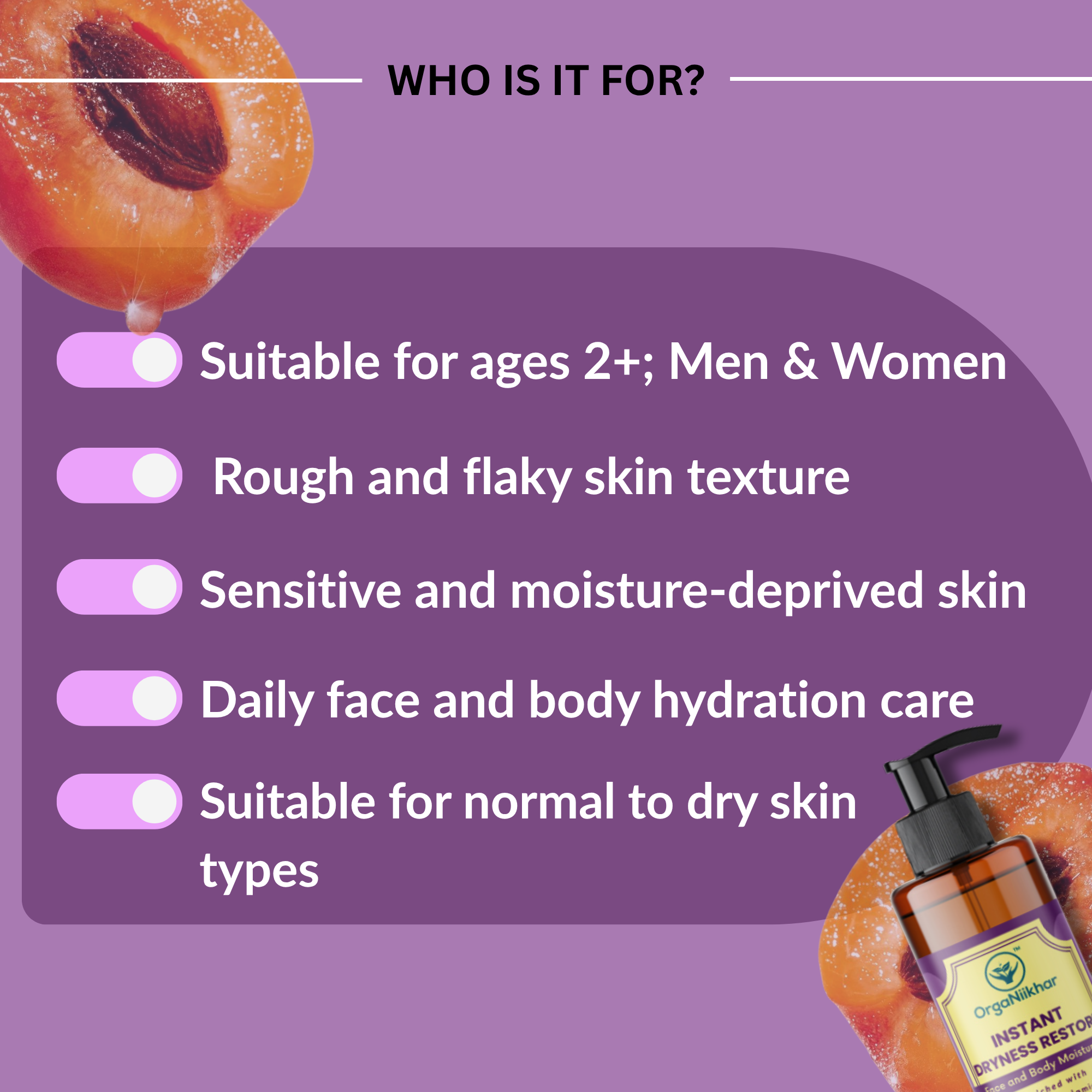 Instant Dryness Restore - Face and Body Moisturizer