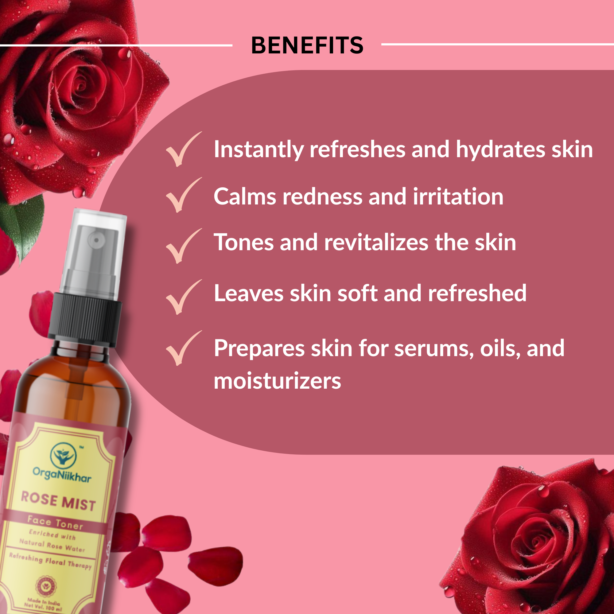 Rose Mist - Face Toner