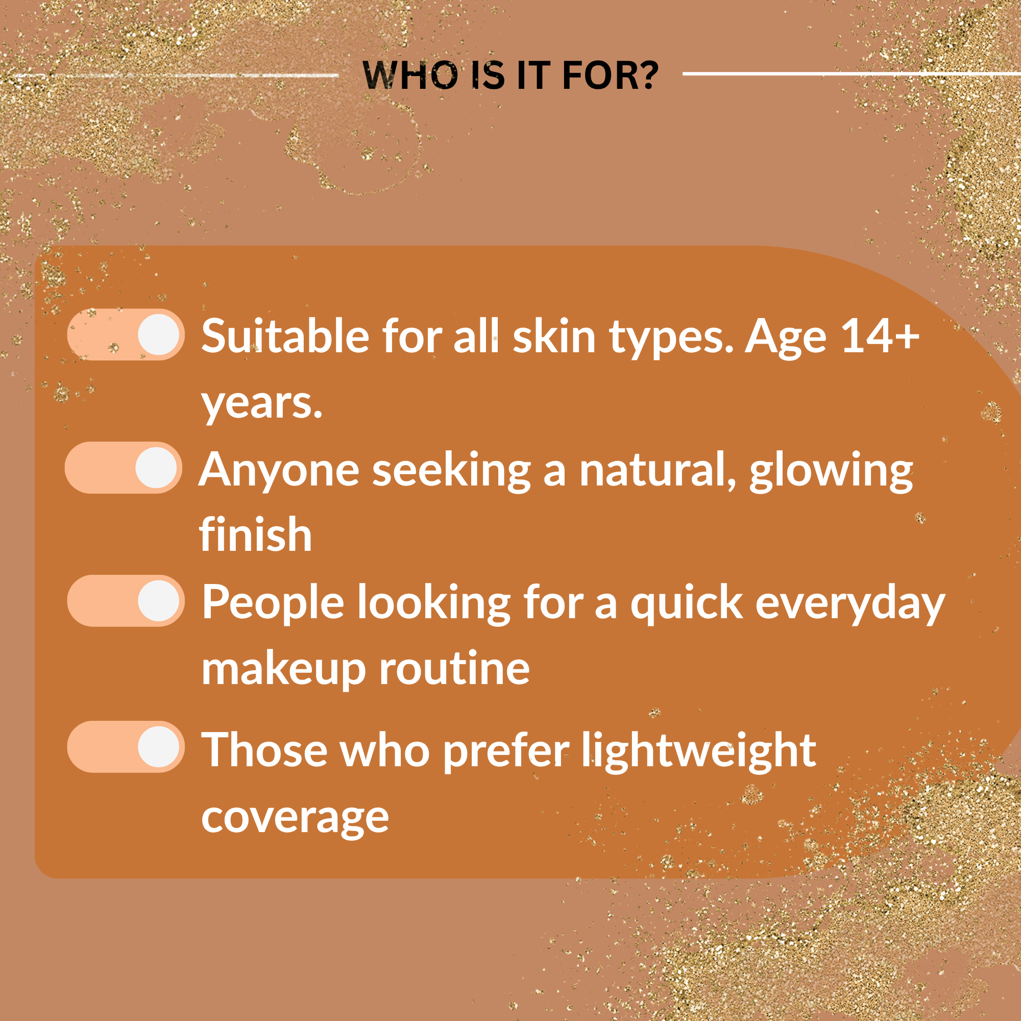Gold BB Cream - Versatile Makeup Routine