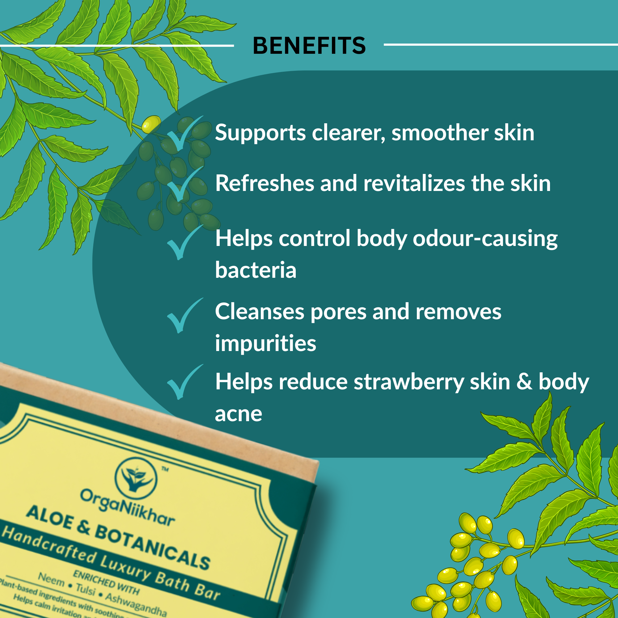 Aloe & Botanicals - Handcrafted Luxury Bath Bar