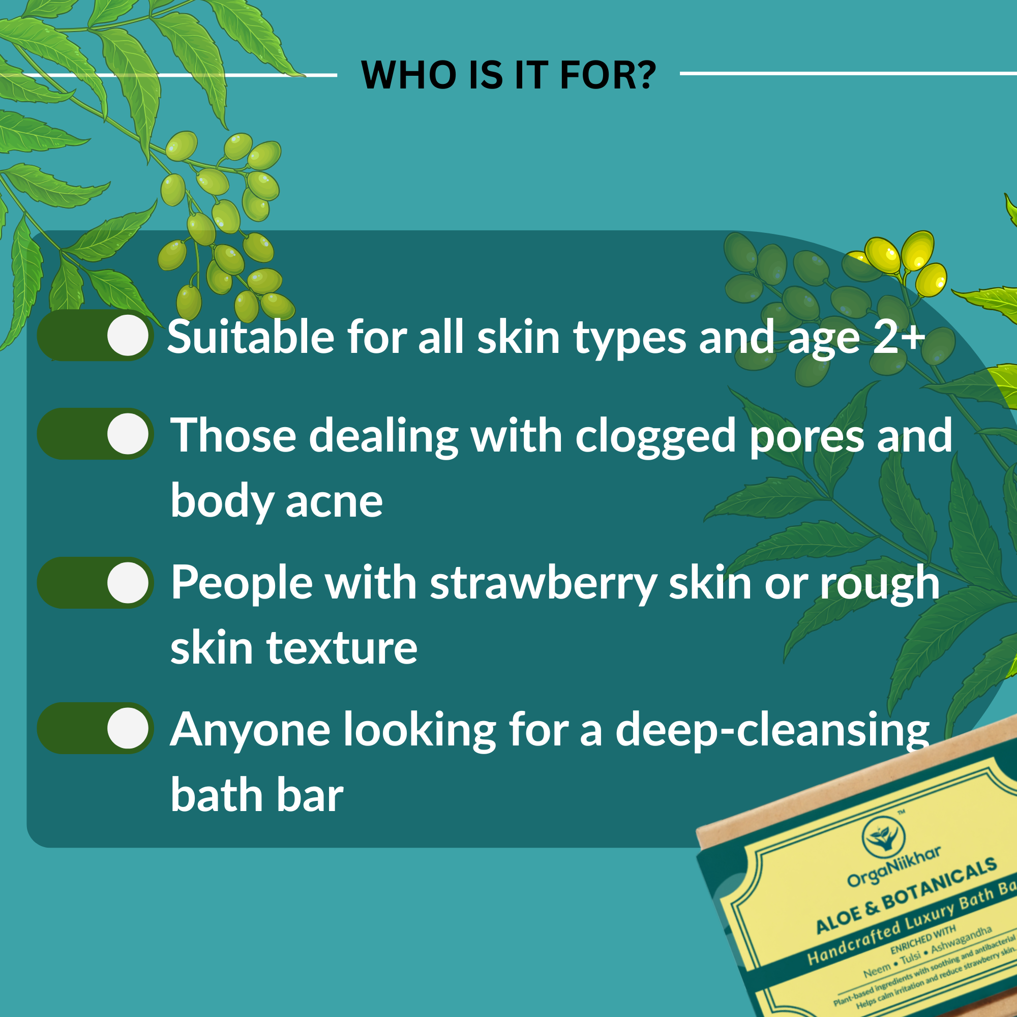 Aloe & Botanicals - Handcrafted Luxury Bath Bar