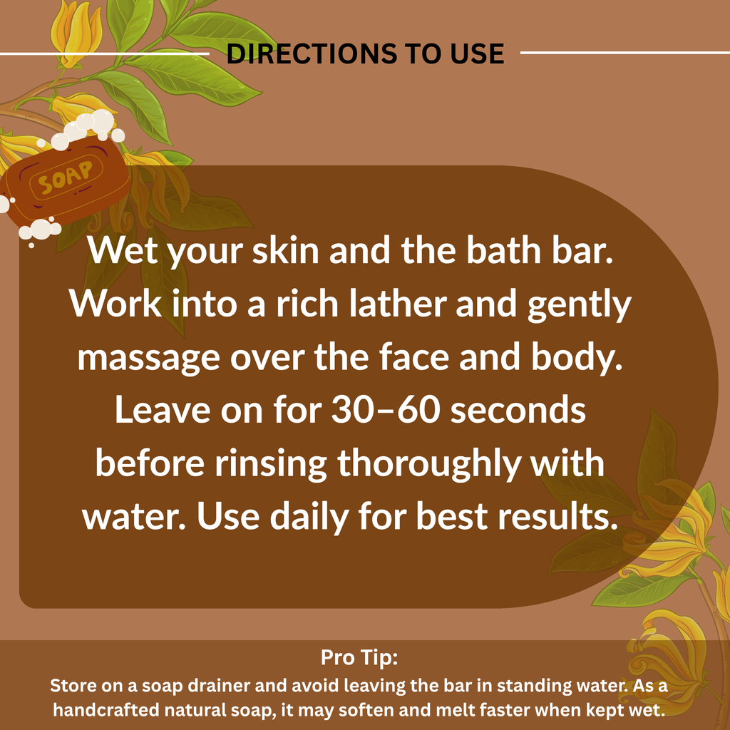 Shea Butter & Almond Oil - Handcrafted Luxury Bath Bar