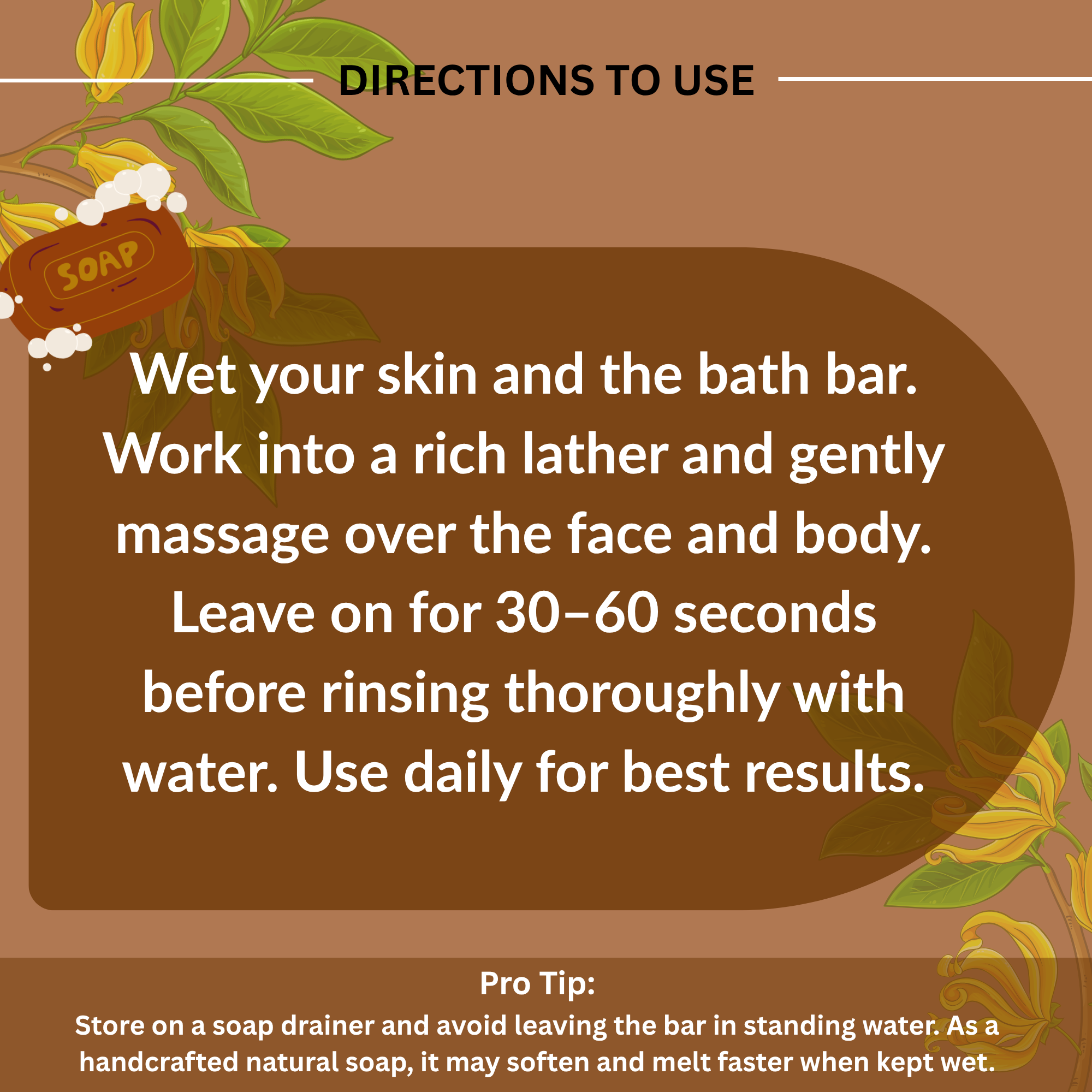 Shea Butter & Almond Oil - Handcrafted Luxury Bath Bar