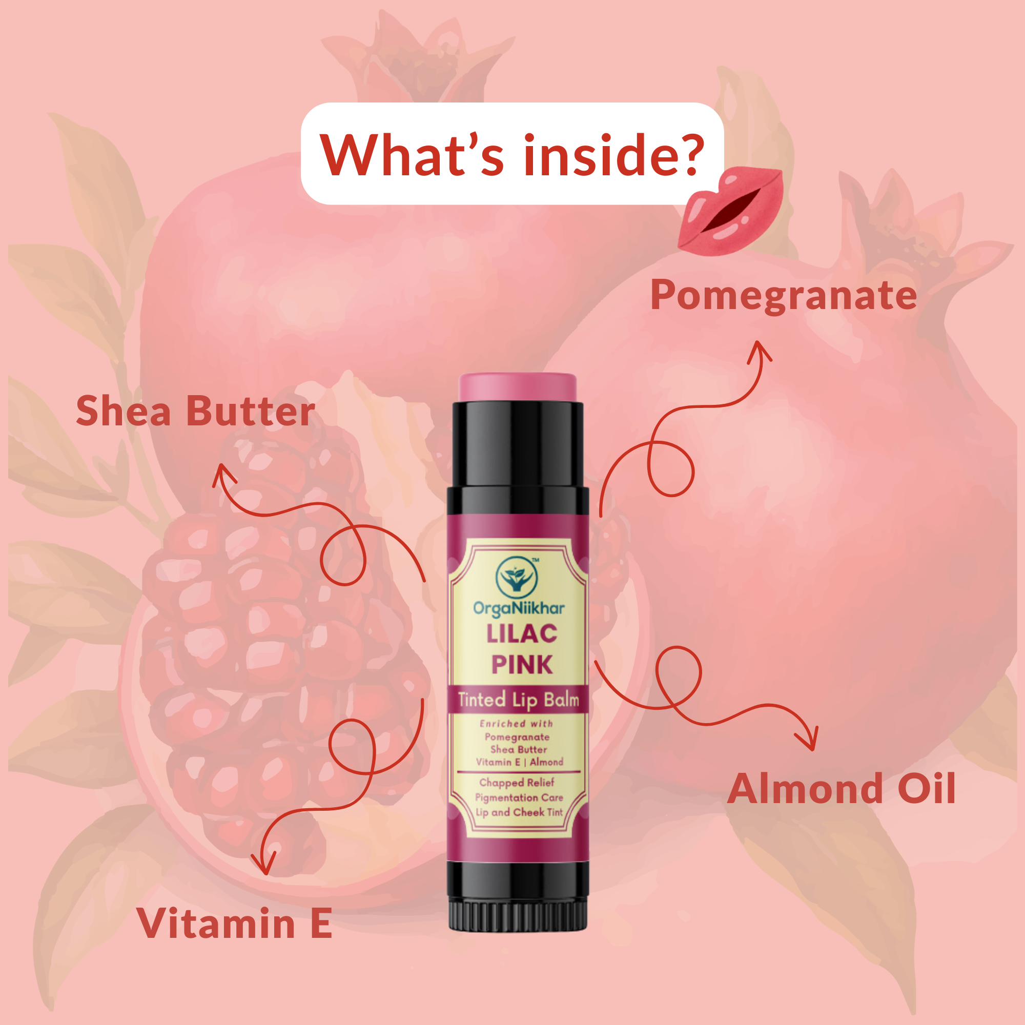 Lilac Pink - Tinted Lip Balm