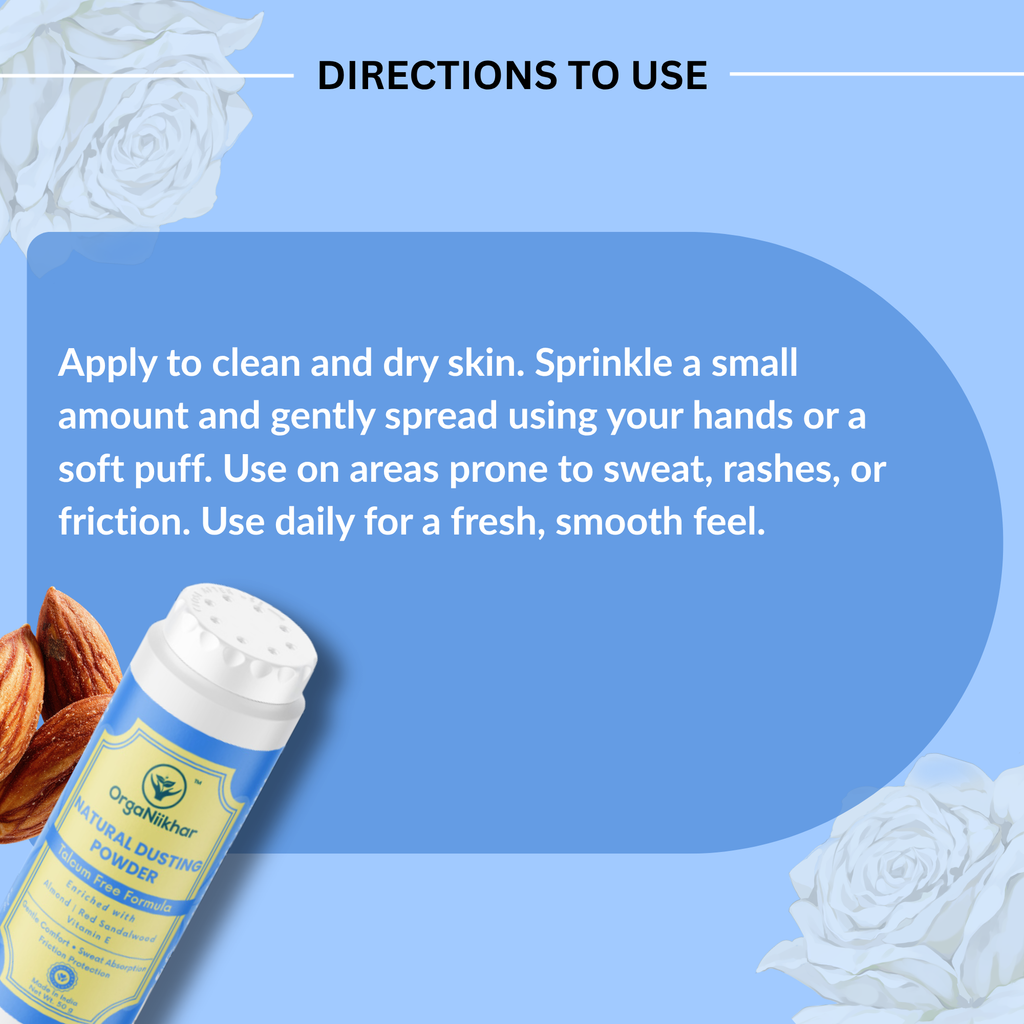 Natural Dusting Powder - Talcum Free Formula