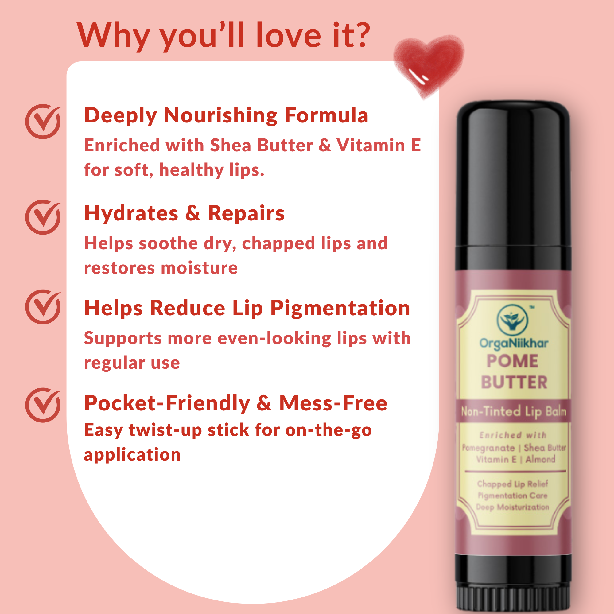 Pome Butter - Non-Tinted Lip Balm