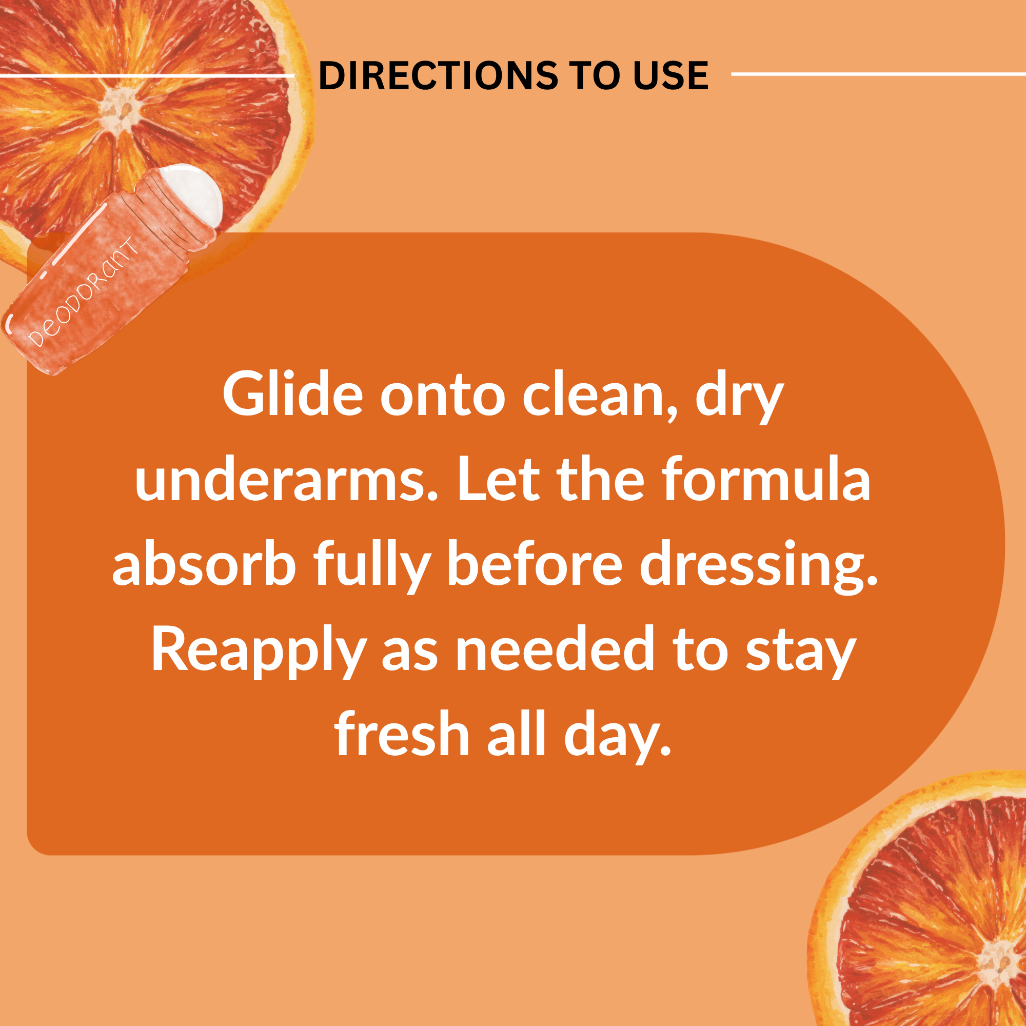 Citrus Crush - Deodorant Stick