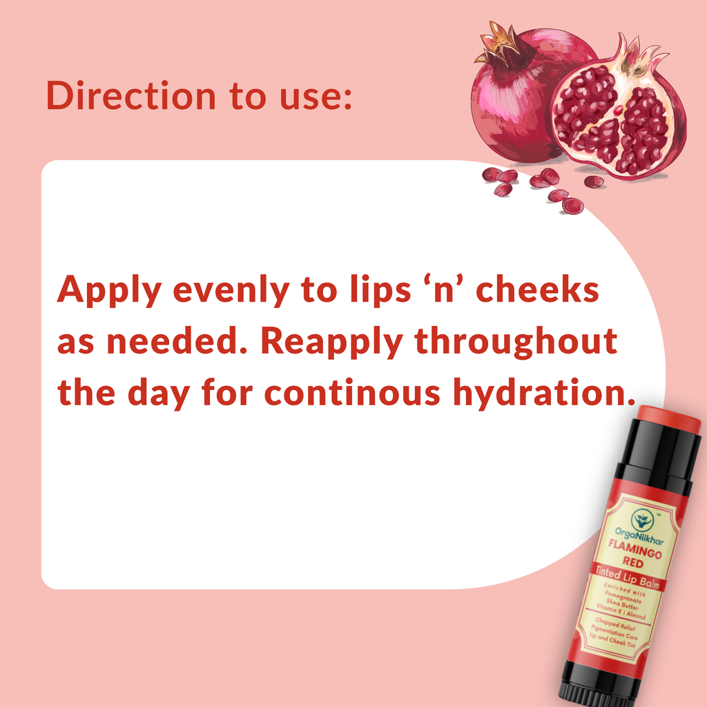 Flamingo Red - Tinted Lip Balm