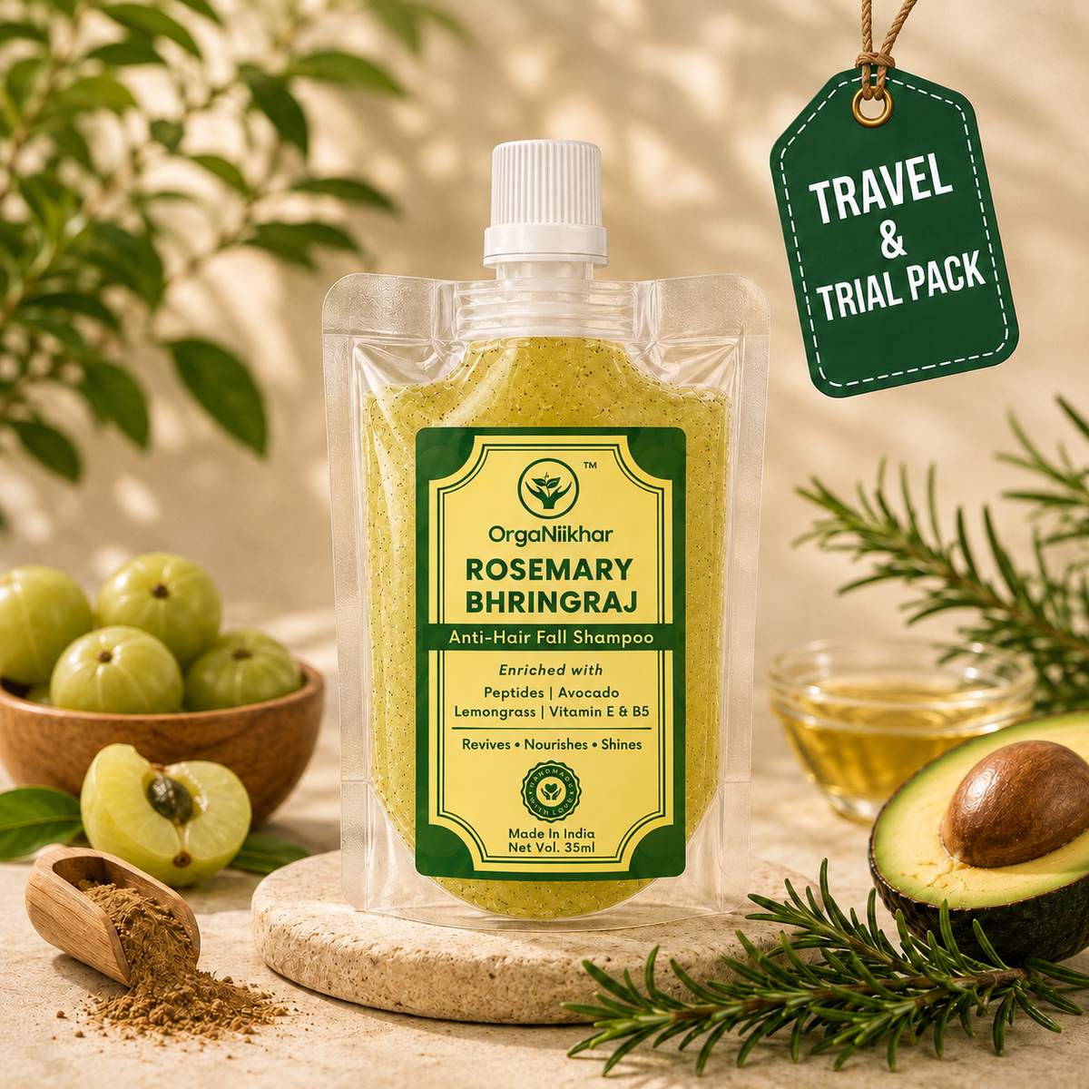 Rosemary Bhringraj Anti-Hair Fall Shampoo