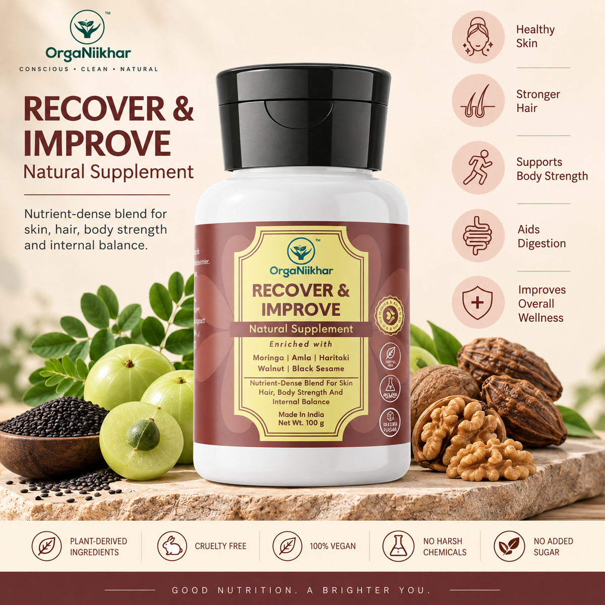 Recover & Improve - Natural Supplement