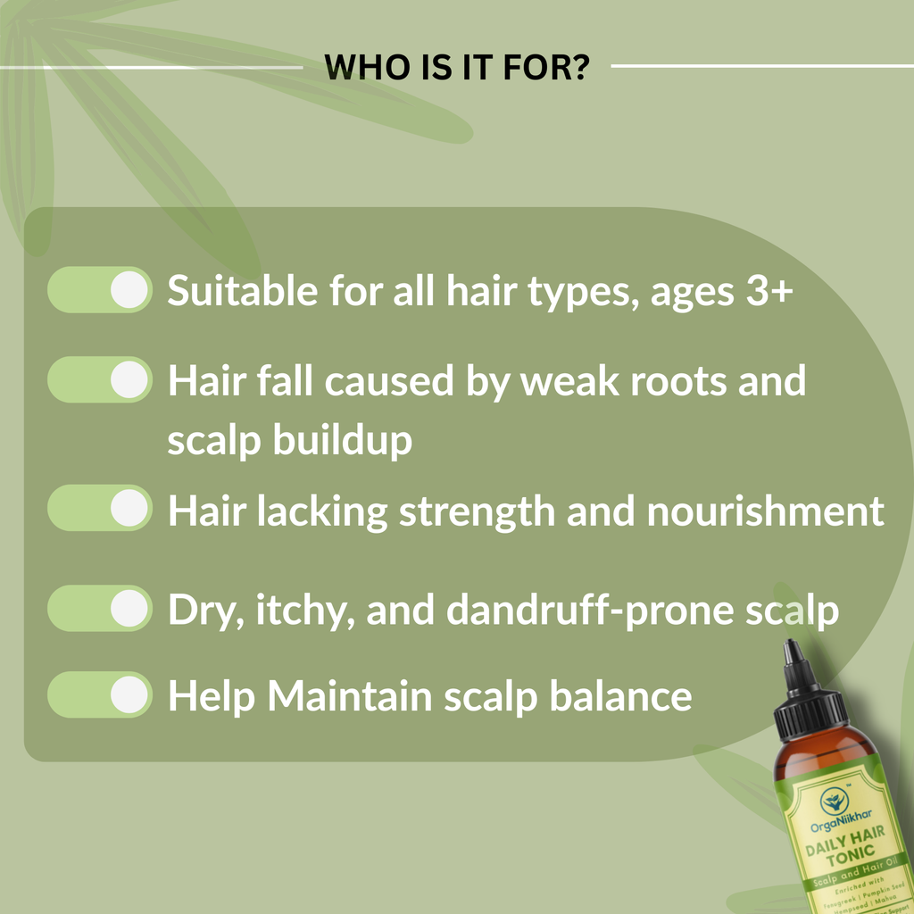 Daily Hair Tonic - Scalp and Hair Oil