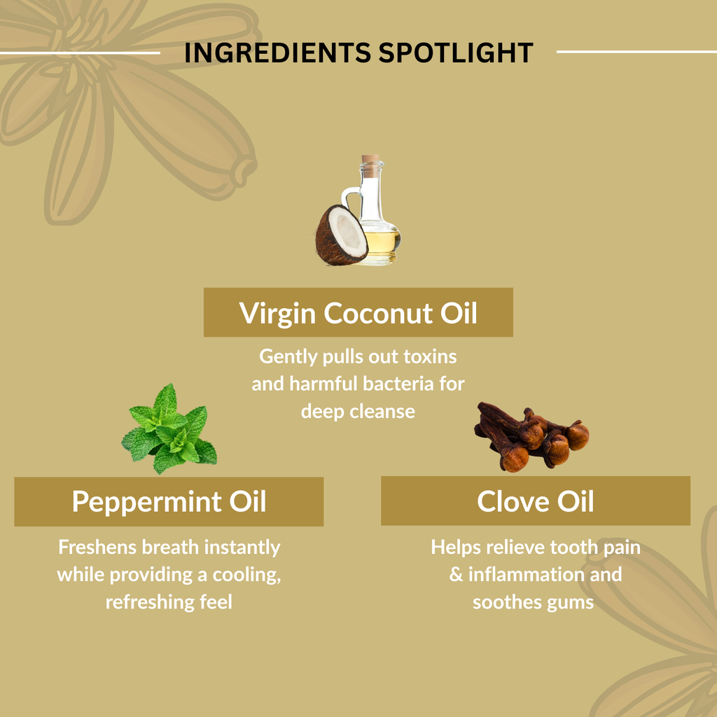 Oral Detox - Oil Pulling