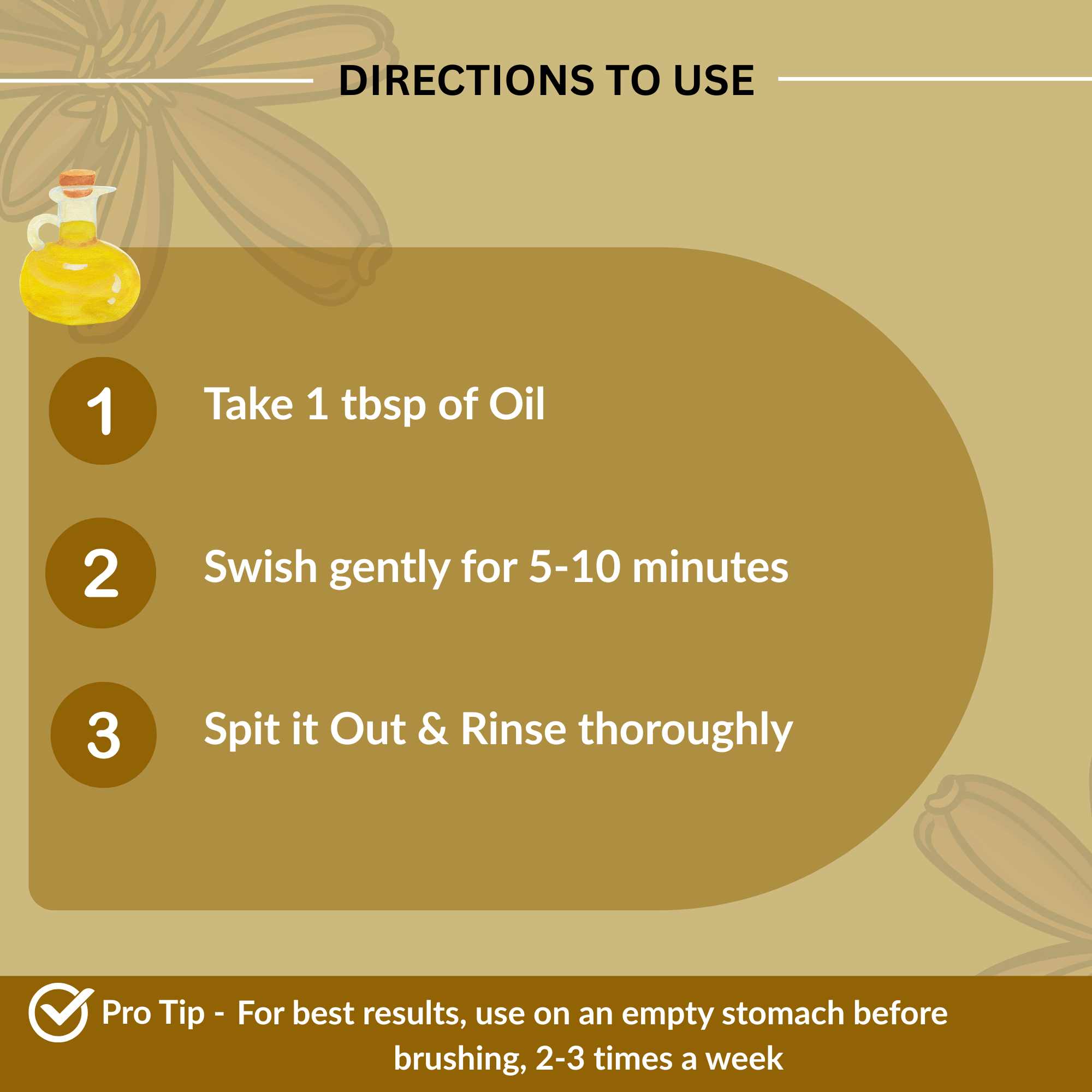 Oral Detox - Oil Pulling