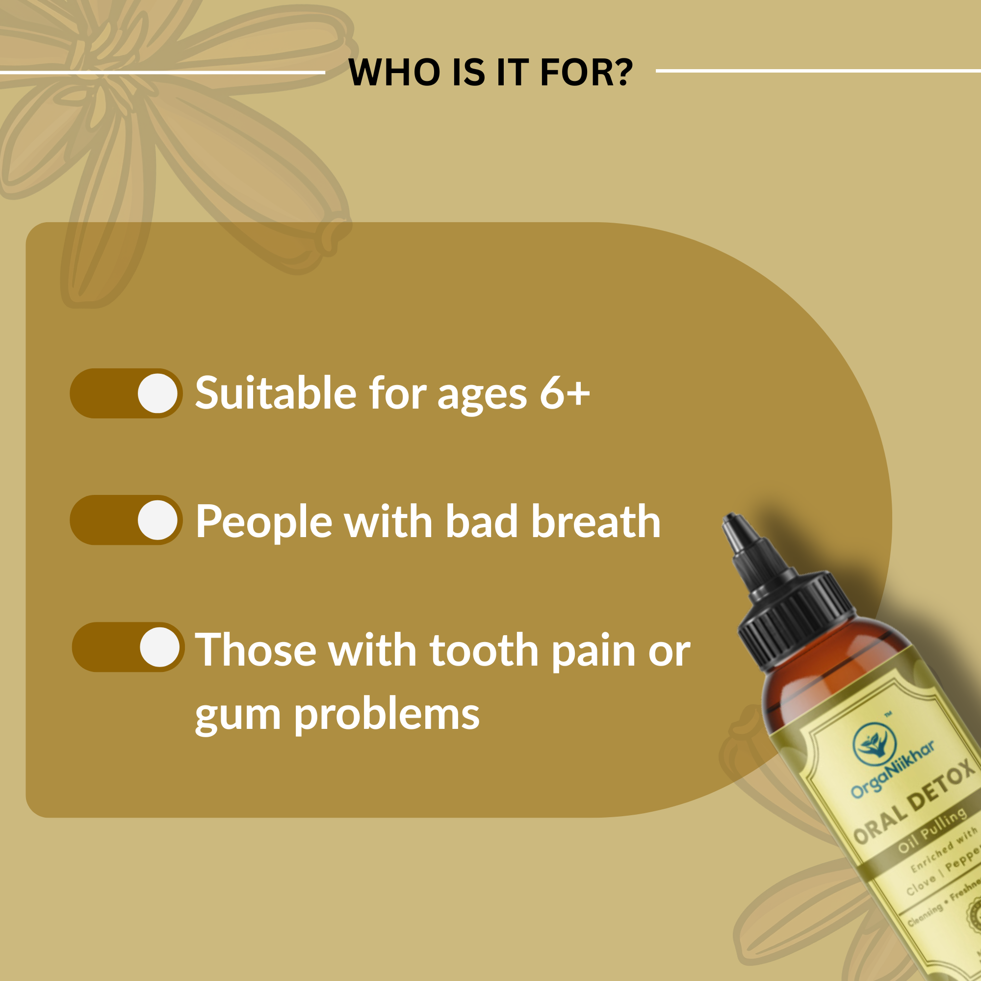 Oral Detox - Oil Pulling