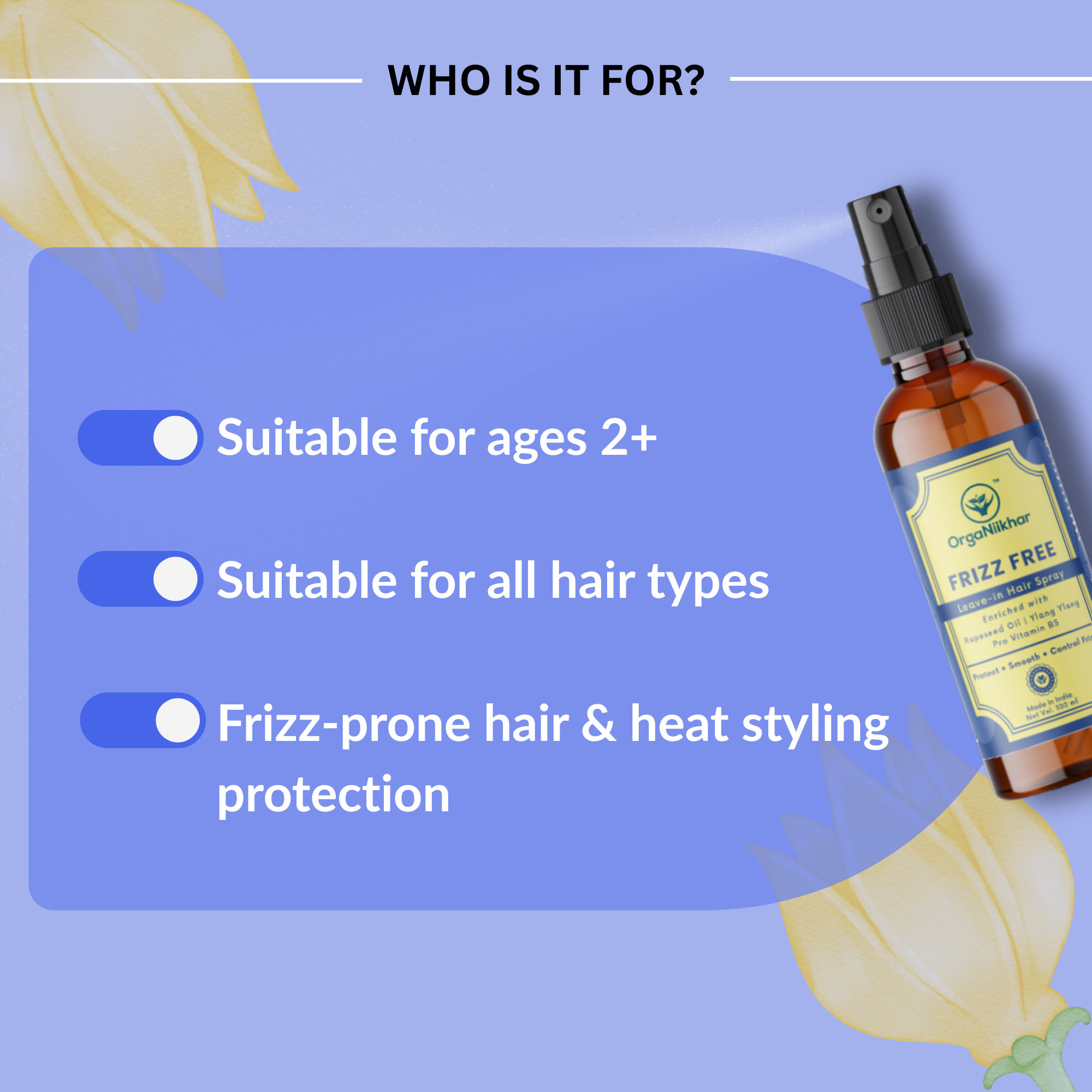 Frizz Free - Leave-in Hair Spray