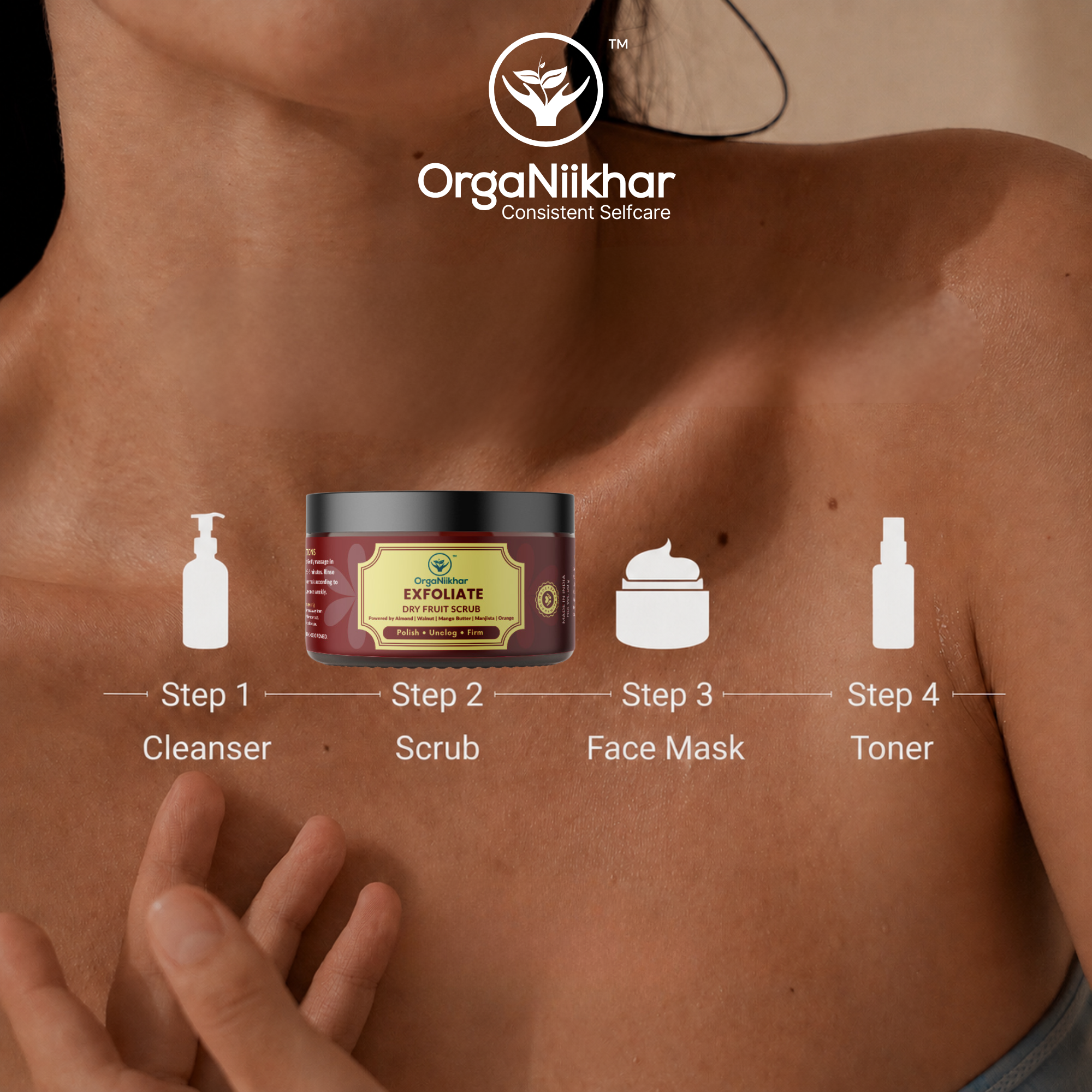 Exfoliate - Dry Fruit Scrub