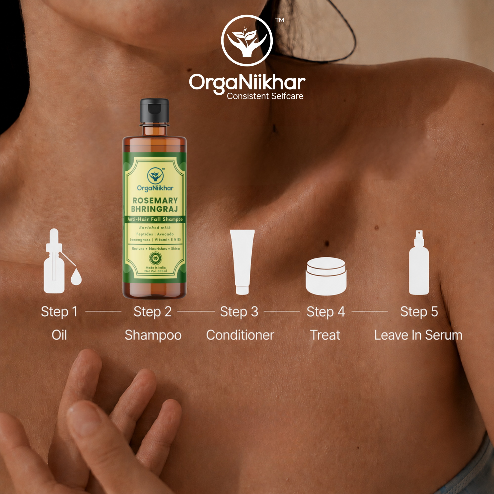 Rosemary Bhringraj Anti-Hair Fall Shampoo