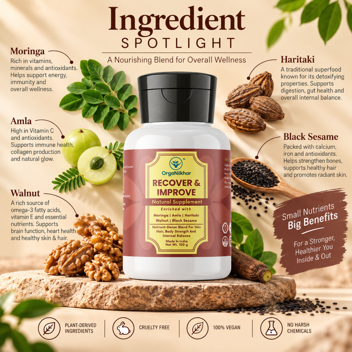 Recover & Improve - Natural Supplement