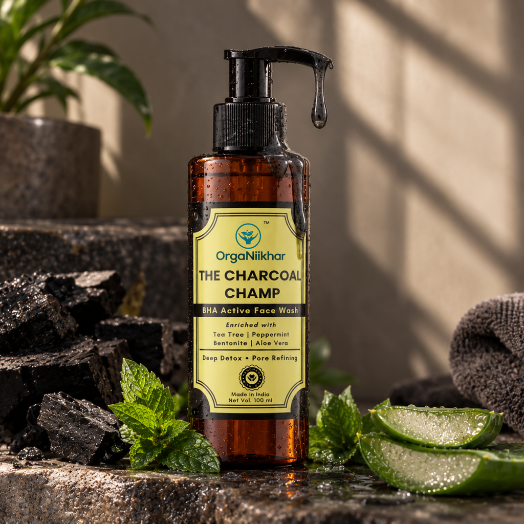 The Charcoal Champ - BHA Active Face Wash