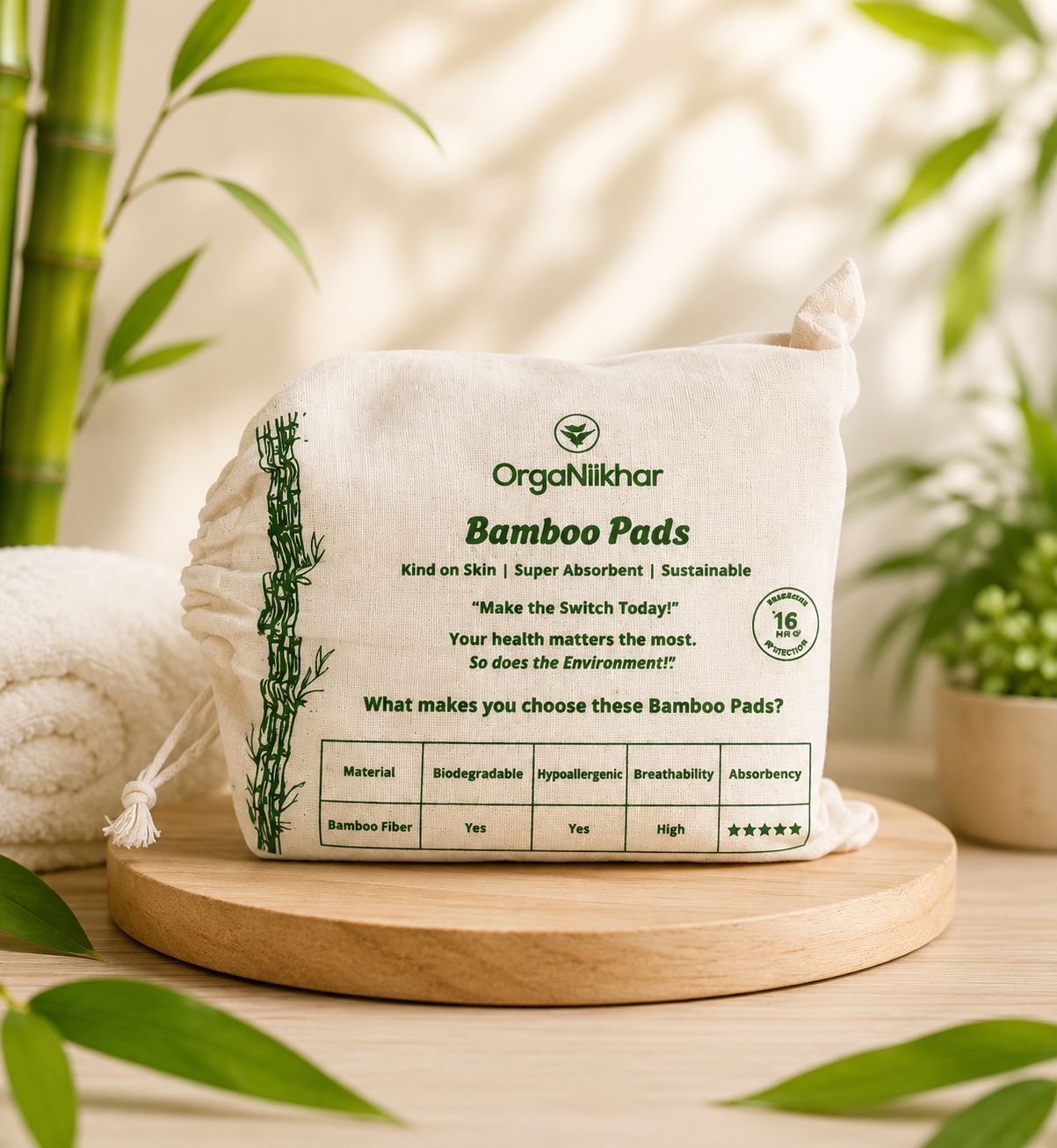 Bamboo Pads