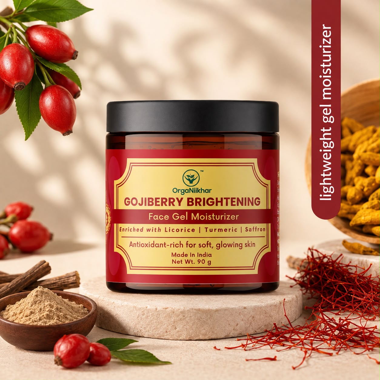 Gojiberry Brightening - Face Gel Moisturizer