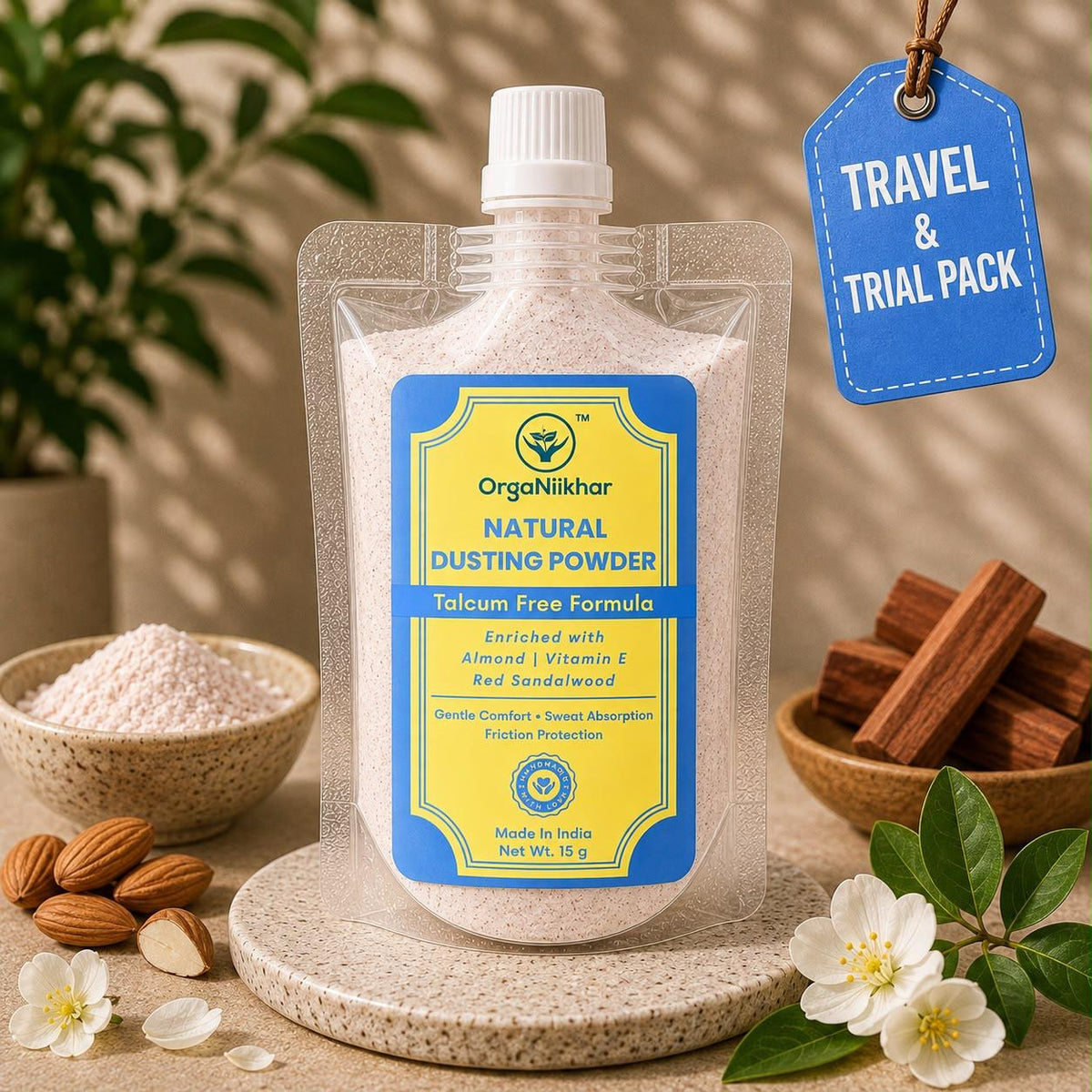 Natural Dusting Powder - Talcum Free Formula