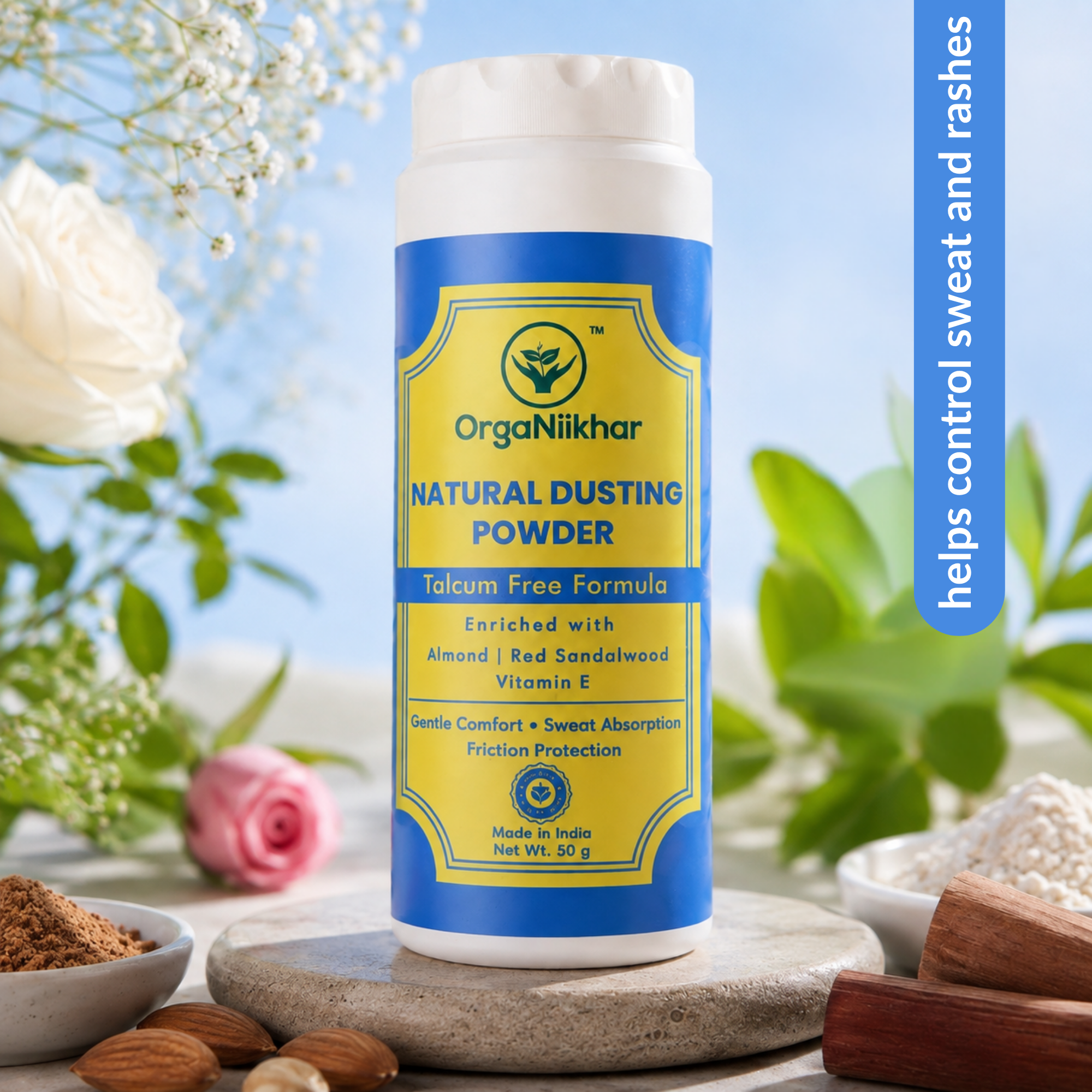 Natural Dusting Powder - Talcum Free Formula