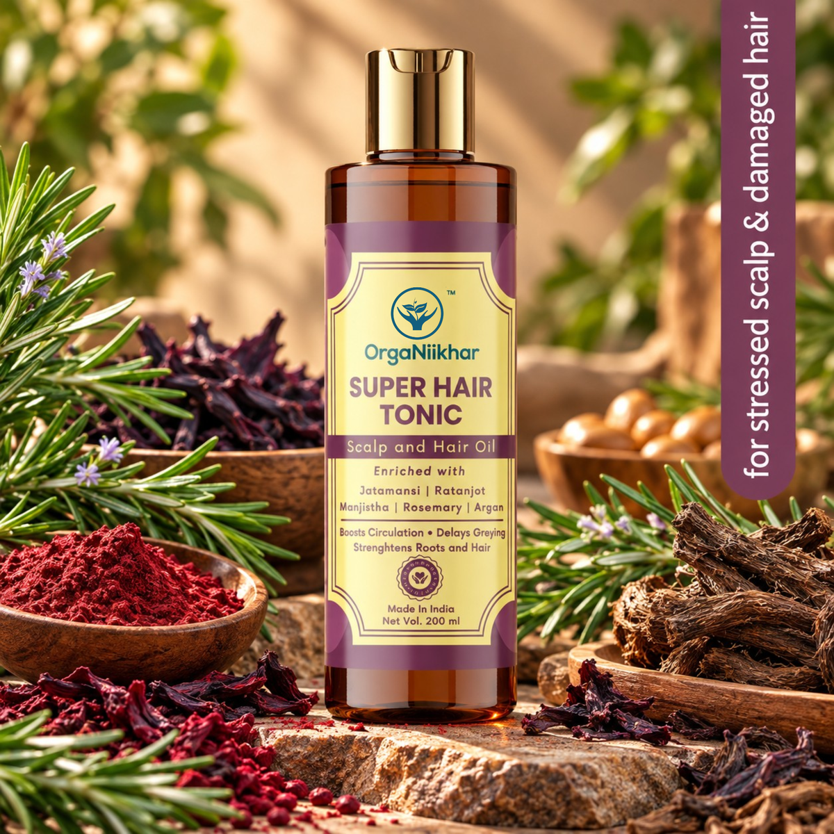 Super Hair Tonic - Scalp and Hair Oil