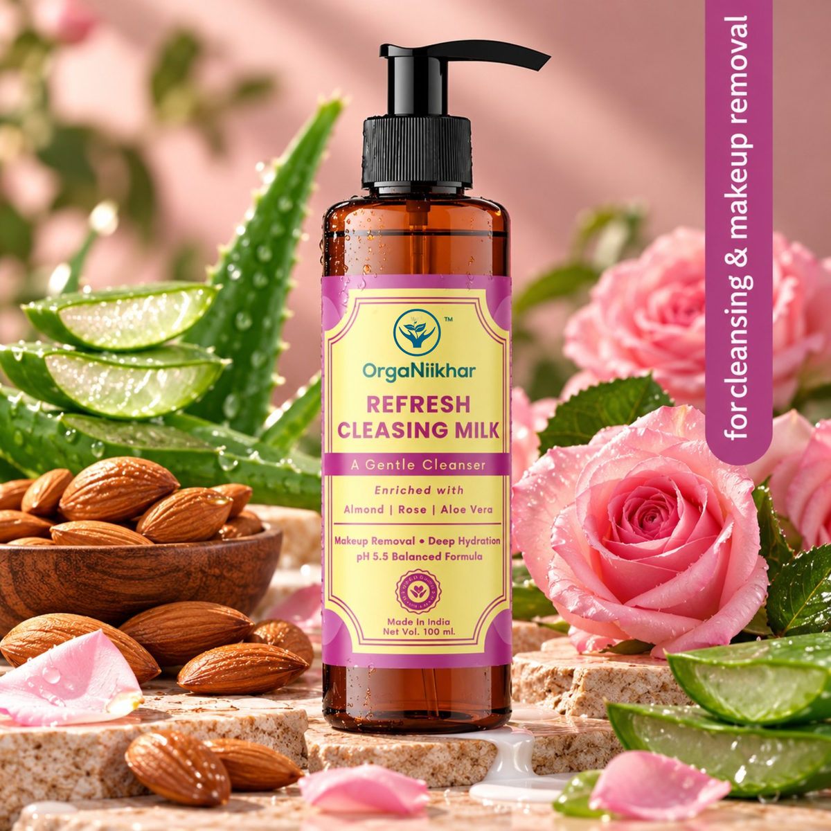 Refresh Cleansing Milk - A Gentle Cleanser