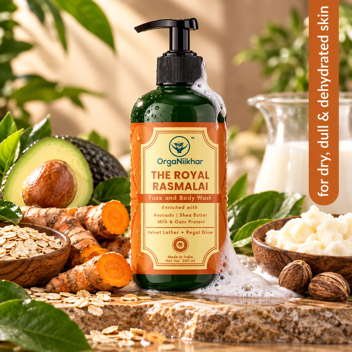 The Royal Rasmalai - Face and Body Wash