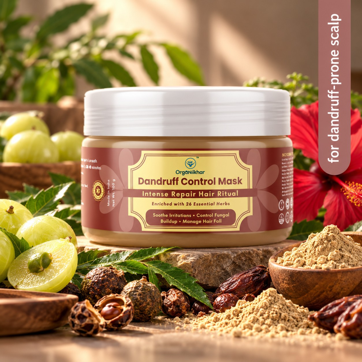 Dandruff Control Hair Mask- Intense Repair Hair Ritual