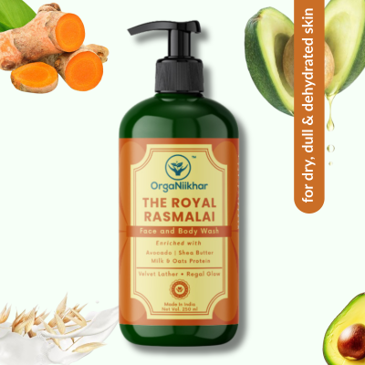 The Royal Rasmalai Face and body wash - 250ml