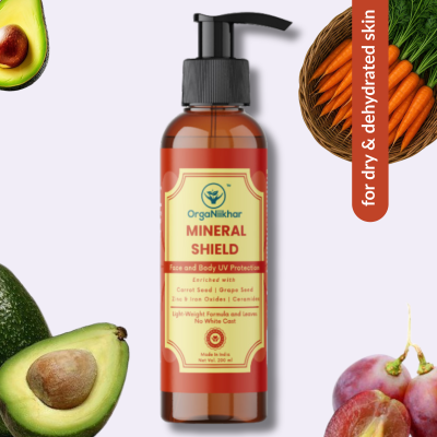 Mineral Shield-face and body uv protection - 100ml