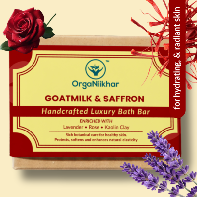 Goatmilk&Saffron Soap - 100g