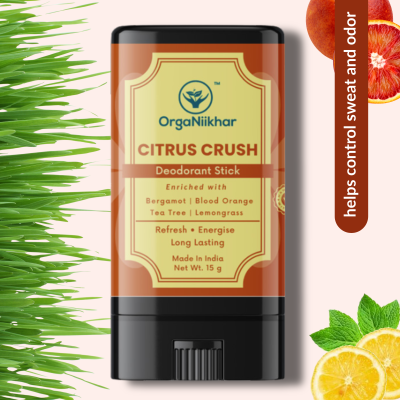 Natural Deodorant stick-Citrus Crush - 15g